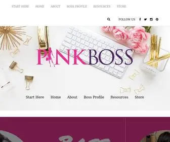 Pinkboss.com(PinkBoss Inc) Screenshot