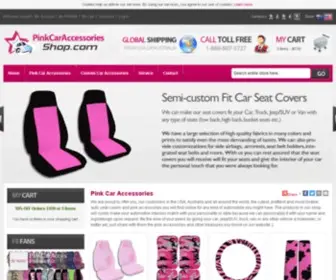 Pinkcaraccessoriesshop.com(Pink Car Accessories) Screenshot