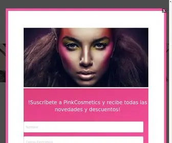 Pinkcosmetics.pe(Pink Cosmetics) Screenshot