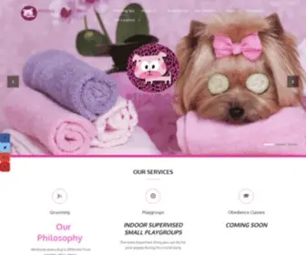 Pinkdogspa.com(Dog Grooming) Screenshot