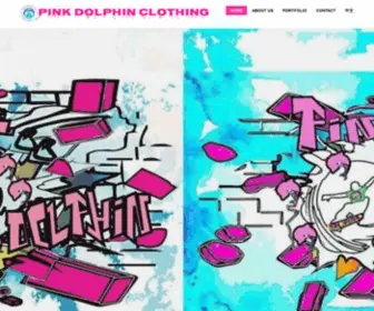 Pinkdolphin.com(Pink Dolphin Clothing Pink) Screenshot