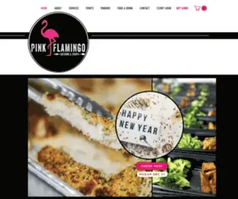 Pinkflamingocatering.com(Catering) Screenshot