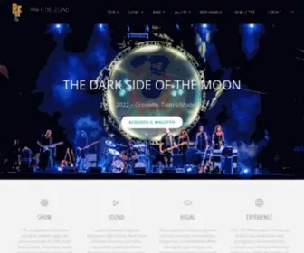 Pinkfloydlegend.com(The Real Pink Floyd Experience) Screenshot