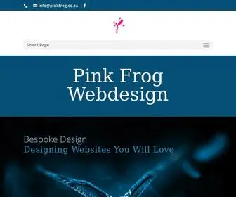 Pinkfrog.co.za(Pink Frog) Screenshot