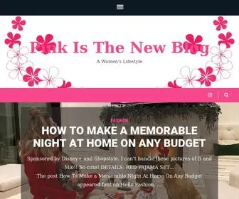 Pinkisthenewblog.com(Pink is the New Blog) Screenshot