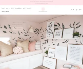 Pinklemondecor.ca(Pink Lemon Decor) Screenshot