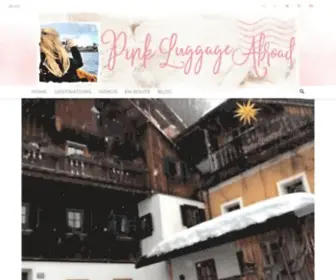 Pinkluggageabroad.com(Pink Luggage Abroad Hompeage) Screenshot