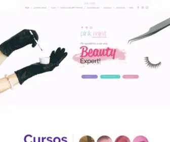 Pinkmintmakeup.com(Pestañas) Screenshot