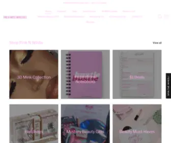 Pinknwhitefactory.com(A wholesale beauty & fashion vendor) Screenshot