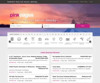 Pinkpages.com.au(Pink Pages) Screenshot