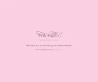 Pinkpapillon.com(Pink Papillon) Screenshot