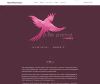 Pinkparrotmedia.ca(Pink Parrot Media) Screenshot