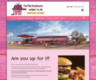 Pinkroadhouse.com.au(The Pink Roadhouse) Screenshot