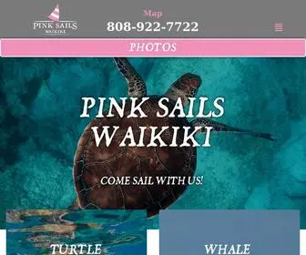 Pinksailswaikiki.com(Book Your Dream Waikiki Trip Today) Screenshot