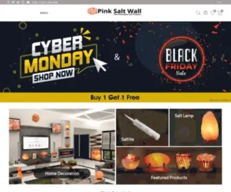 Pinksaltwall.com(Himalayan Salt Bricks) Screenshot