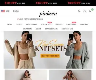 Pinksen.com(PINKSEN-Women's Fashion Online Shopping) Screenshot