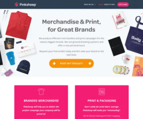 Pinksheepprint.co.uk(Quality Printing) Screenshot