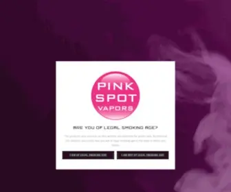 Pinkspotvapors.com(Best Vape Shop) Screenshot