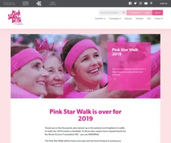 Pinkstarwalk.co.nz(Pinkstarwalk) Screenshot