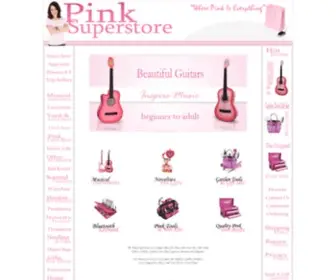 PinksuperStore.com(The The Pink Superstore 2019 "Where Everything Is Pink") Screenshot