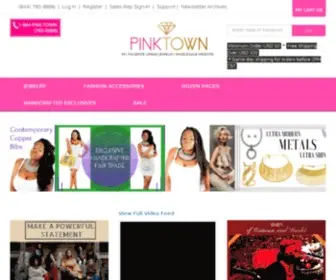 Pinktownusa.com(Wholesale Jewelry) Screenshot