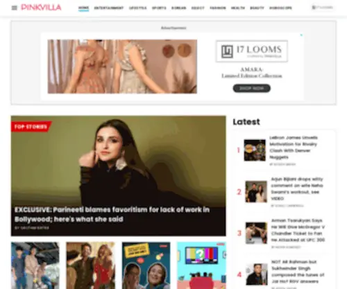 Pinkvilla.com(Entertainment News) Screenshot