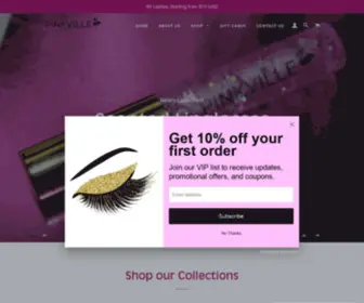 Pinkvilleglam.com(Pinkville) Screenshot