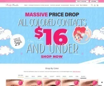 Pinkyparadise.com(We believe circle lens) Screenshot