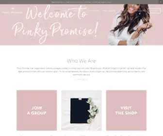 Pinkypromisemovement.com(Pinky Promise) Screenshot