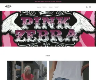 PinkZebraok.com(Pink Zebra OK) Screenshot