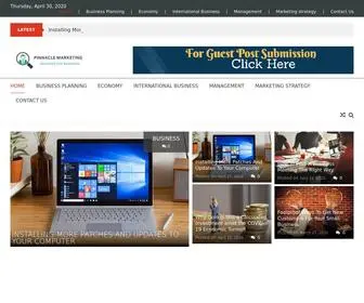 Pinnacle-Marketing.com(Pinnacle Marketing) Screenshot