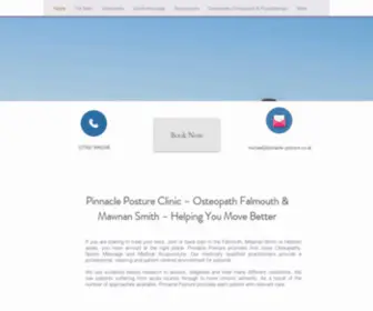 Pinnacle-Posture.com(Osteopath Winchester) Screenshot
