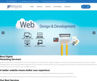 Pinnacle-Websolutions.com(Google adwords company in Bareilly) Screenshot