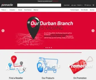 Pinnacle.co.za(Home Pinnacle ICT Distributor South Africa) Screenshot