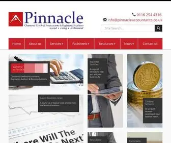 Pinnacleaccountants.co.uk(Leicester Accountants) Screenshot