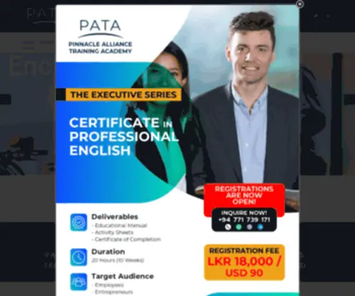 Pinnaclealliance.lk(Encourage) Screenshot