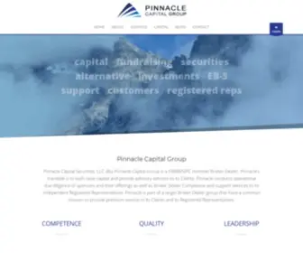 Pinnaclecapgrp.com(Pinnacle Capital Group) Screenshot