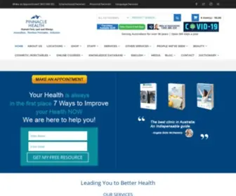 Pinnacleclinic.com(Pinnacle Health) Screenshot