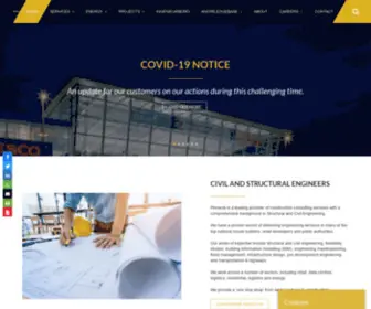 Pinnacleconsultingengineers.com(Pinnacle Civil & Structural Consulting Engineers) Screenshot