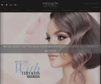 Pinnaclecosmetics.com(Pinnacle Cosmetics) Screenshot