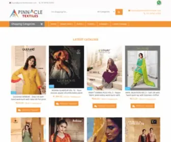 Pinnacleethnicwear.com(Salwar Kameez Wholesaler) Screenshot