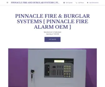 Pinnaclefireandburglar.com(PINNACLE FIRE AND BURGLAR SYSTEMS) Screenshot