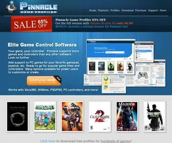 Pinnaclegameprofiler.com(Pinnacle Game Profiler) Screenshot