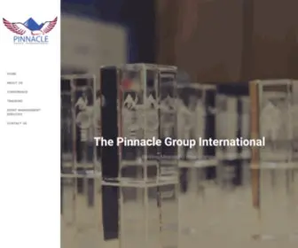 Pinnaclegroup.global(The Pinnacle Group International) Screenshot