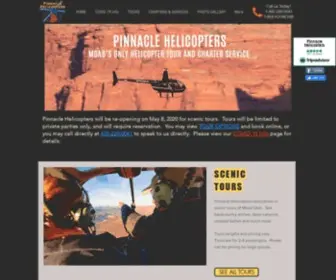 Pinnaclehelicopters.com(Pinnacle Helicopters) Screenshot