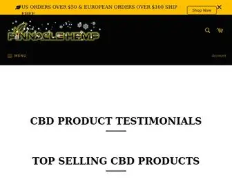 Pinnaclehemp.com(Pinnacle Hemp) Screenshot