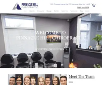 Pinnaclehillchiropractic.com(Chiropractor Rochester NY) Screenshot