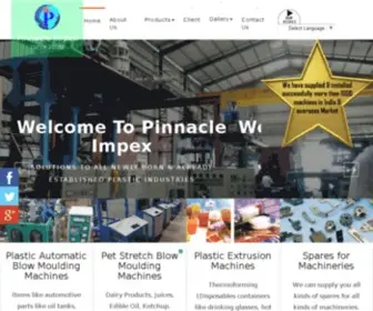 Pinnacleimpex.net(Pinnacle Impex) Screenshot