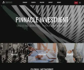 Pinnacleinvstmnt.com(피나클) Screenshot