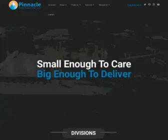 Pinnaclemfg.net(Pinnacle Manufacturing) Screenshot